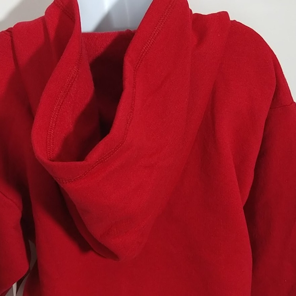 Girls Pullover Hoodie Red Size Small 6/6X - Picture 8 of 10